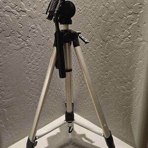 Black Collapsible Camera Tripod